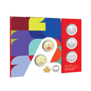 Set de 5 Monedas – FIFA World Cup 2026™ (Royal Canadian Mint)